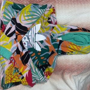Adidas cropped tropical sweater